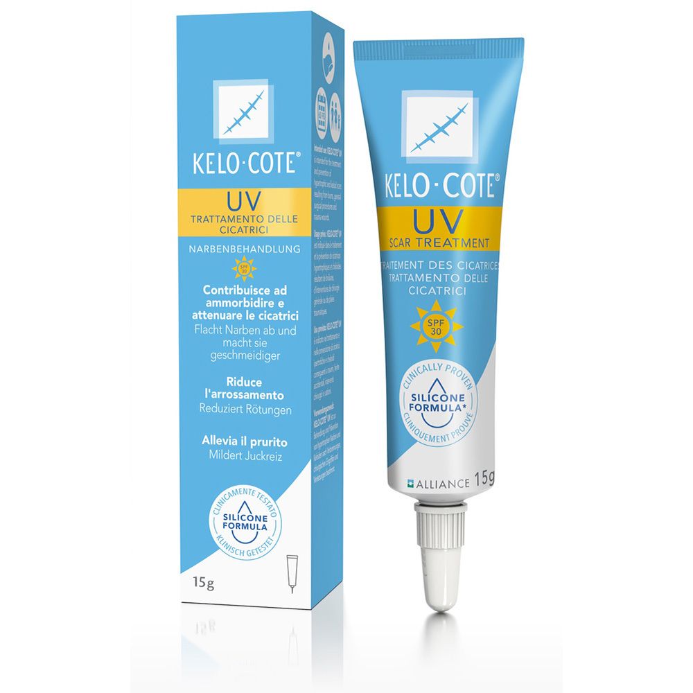 Kelo-Cote UV Silikon Narbengel LSF 30 15 g Gel