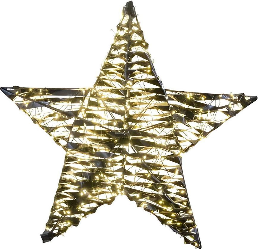 Gehlmann Verlichte Ster Hangend Zwart met 480 LED