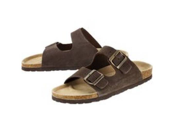 ESMARA MEN Mules à boucles pour homme (marron, 41)