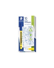 STAEDTLER Noris Fineliner Blau wasserbasierte Tinte 0.6 mm fein Packung mit 10 (307-3)