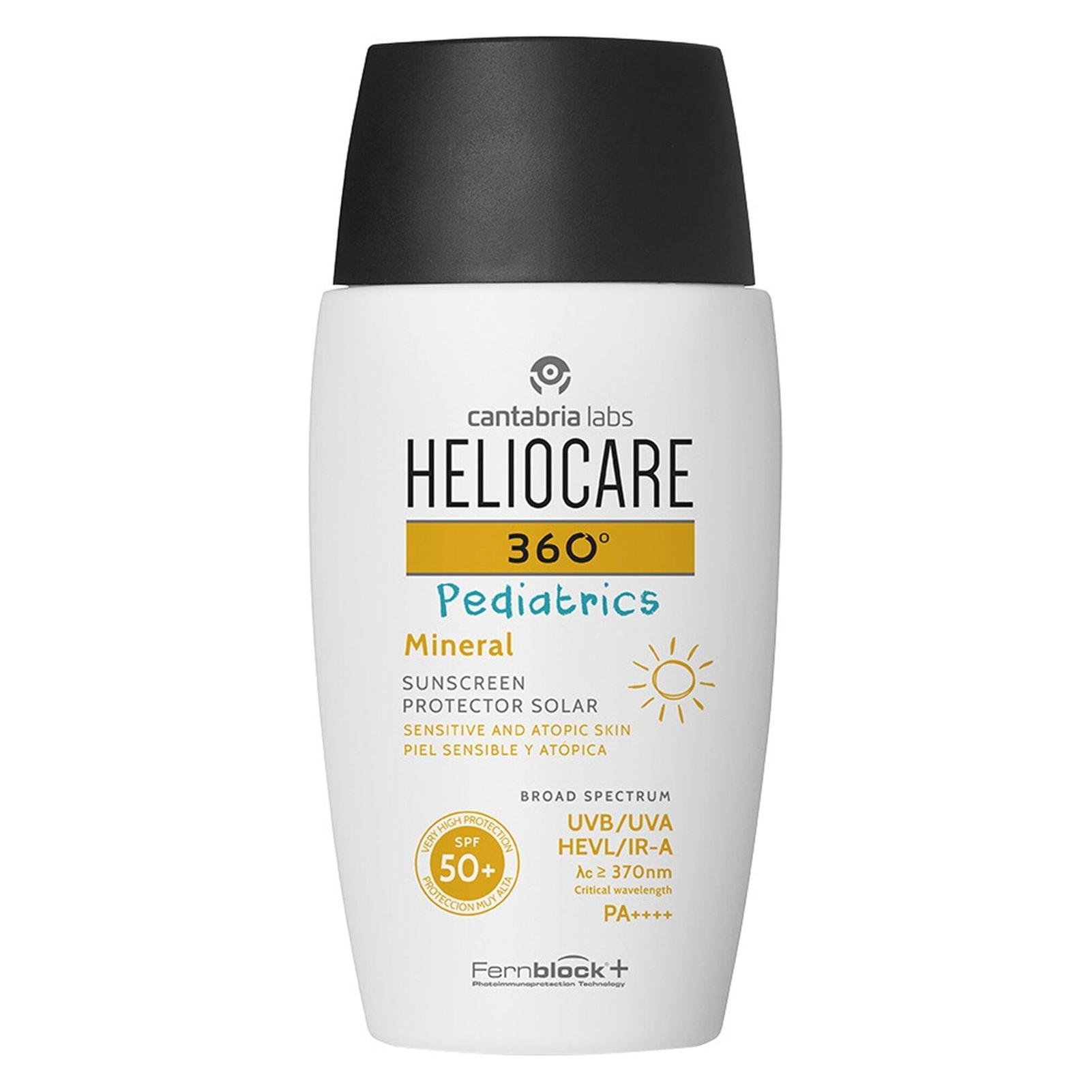 Heliocare Children Ìs sunscreen for sensitive and atopic skin SPF 50+ 360° ( Mineral Sun Cream) (SPF 50+, 50 ml) (3000056)