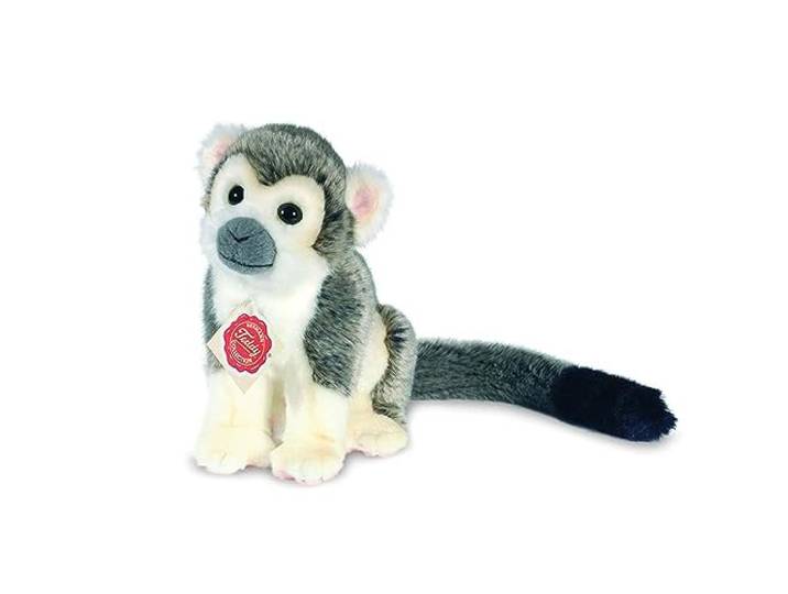 Teddy Hermann - pluche aap, grijs, 929178, 17 cm