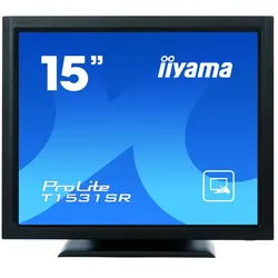 iiyama ProLite T1531SR-B3 Computerbildschirm 38,1 cm (15") 1024 x 768 Pixel LED Touchscreen Tisch Schwarz