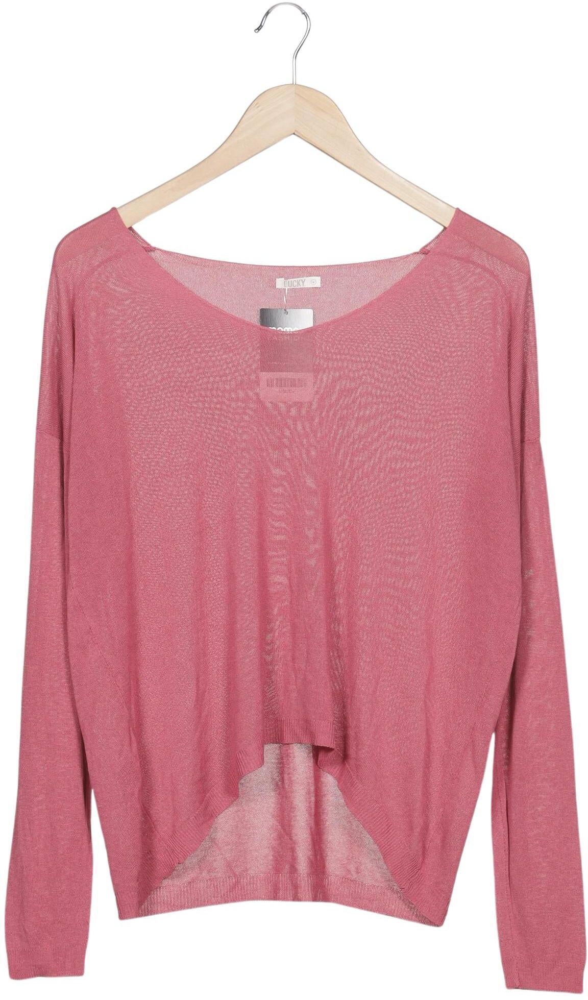 Lucky Brand Damen Pullover, Pink, Gr. M, kein / Etikett - Second Hand