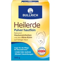 BULLRICH Heilerde Pulver hautfein 500 g Pulver