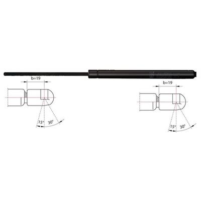 METZGER AUTOTEILE Gasfeder, Motorhaube 2110004 für Fiat VW