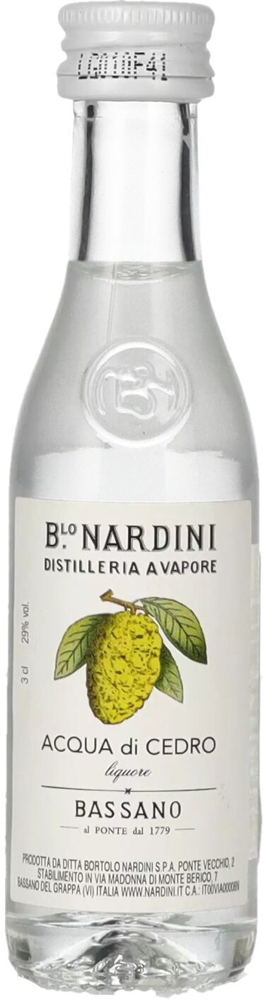 Nardini Acqua di Cedro Zitronenlikör 29% Vol. 0,03l