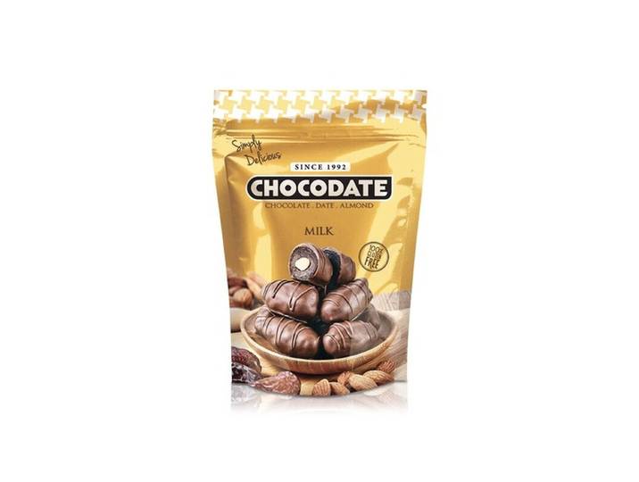 CHOCODATE Dattes au chocolat au lait - 90 g