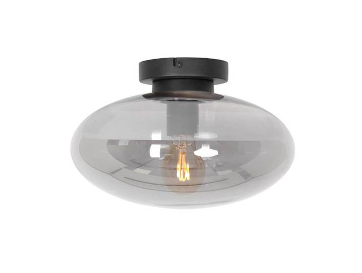 Glazen plafondlamp Reflexion ovaal Ø 30cm Steinhauer - 3388ZW