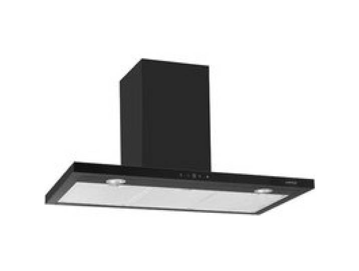 Airlux Hotte décorative murale 90cm 636 m3/h noir - AHBS960BK