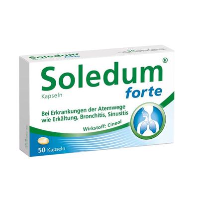 Soledum Kapseln forte 200 mg 50 St magensaftresistent