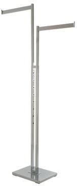 Econoco Heavy Duty 2-Way with Straight Arms, Square Tubing