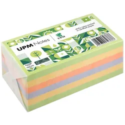 UPM Notes Haftnotizen Springmix, farbsortiert, 100 Blatt