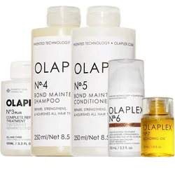 730ml Olaplex Mega Pflege Set (No.3PLUS 100ml + No.4 250ml + No.5 250ml + No.6 100ml + No.7 30ml)