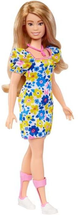Barbie - Fashionistas - Down Syndrome Wearing Floral Dress (HJT05)