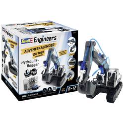 Revell Engineers Adventskalender Engineers Excavator Hydraulik-Bagger Technik Adventskalender Altersklasse ab 8 Jahre 01054