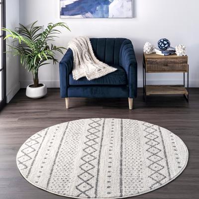 Nuloom Contemporary Vintage Faded Aztec Milo Geo Print Area Rug