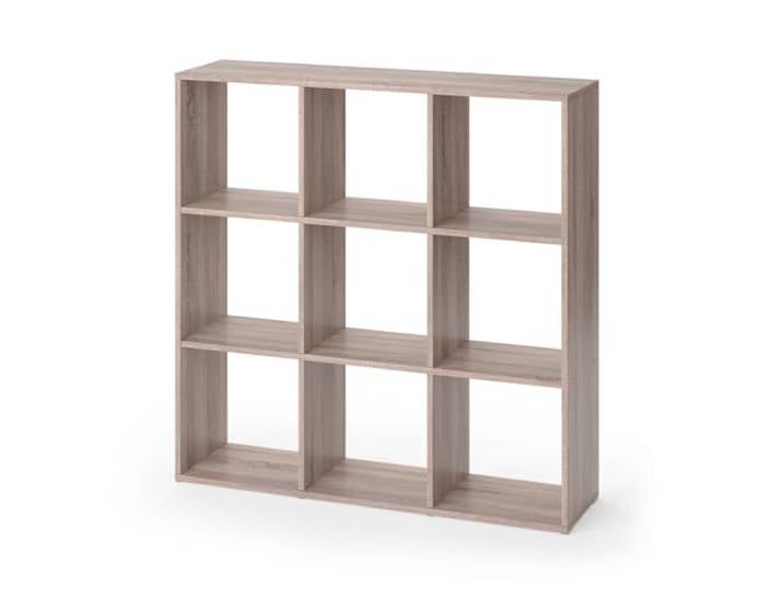 Vicco Raumteiler Nove, Sonoma, 104 x 108 cm, zur flexiblen Raumaufteilung und Aufbewahrung nutzbar