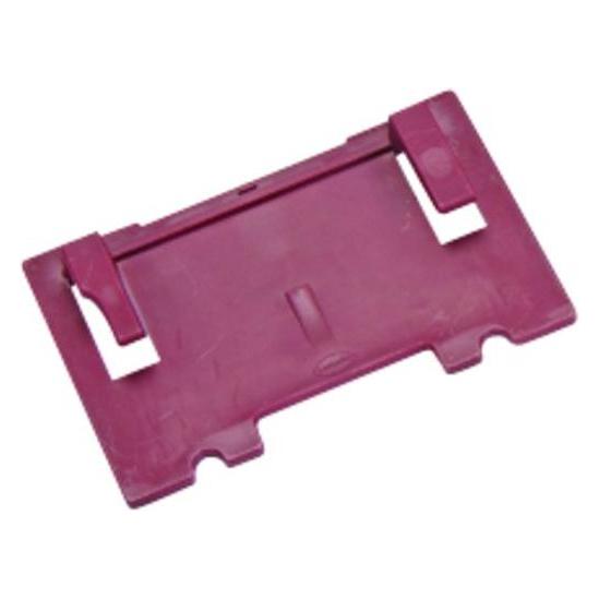 Lamello Art. 253026 Aufsteckplatte 4mm, KS, rot, zu Zeta, Top 21, Clas (253026)