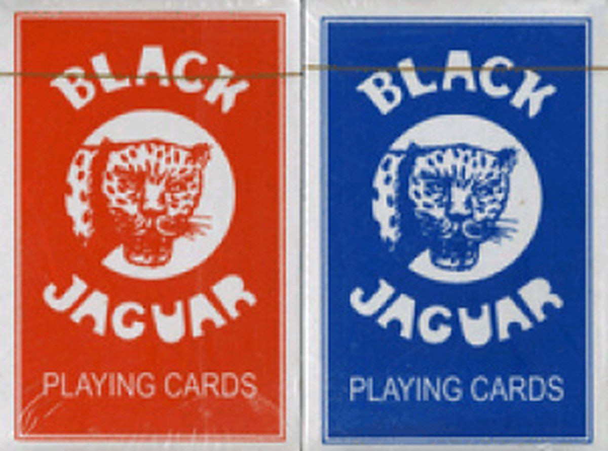 Jaguar Speelkaarten Black Jaguar - 10 pakjes