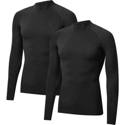 DANISH ENDURANCE Langarmshirt Power Compression, Größe M in Schwarz Schwarz