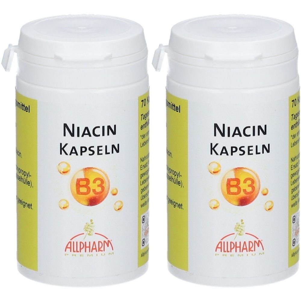 Niacin Kapseln 2x 2x70 St