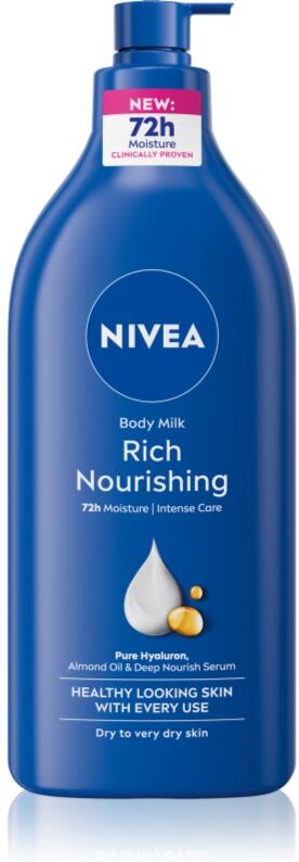 NIVEA Body Milk lait corporel nourrissant 625 ml