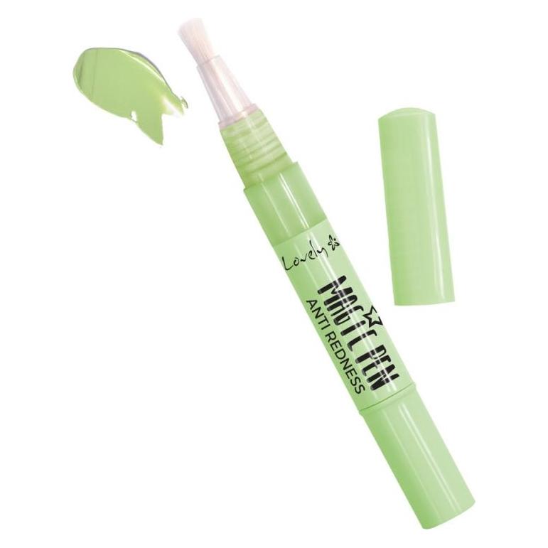 Lovely Magic Pen Proofreader For Face Masking Discoloration Anti Redness 2Ml (Anti Redness) (CEL15ANT)