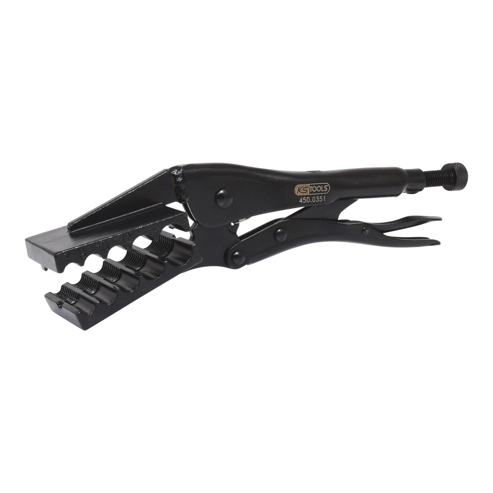 KS Tools Spezial-Klemm-Gripzange, Ø 7-14mm (450.0351)