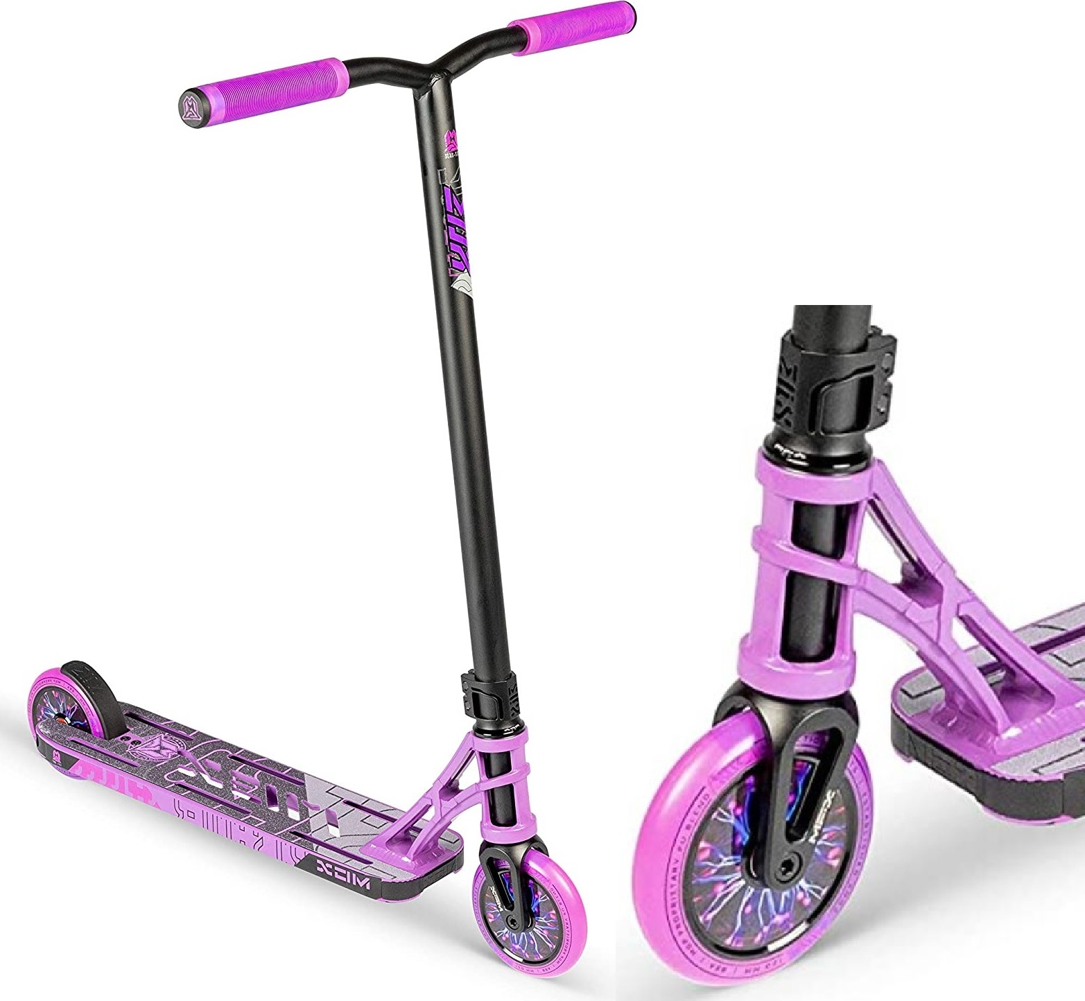MGP Madd Gear MGX Pro Stunt-Scooter H=80cm lila/pink (23389)