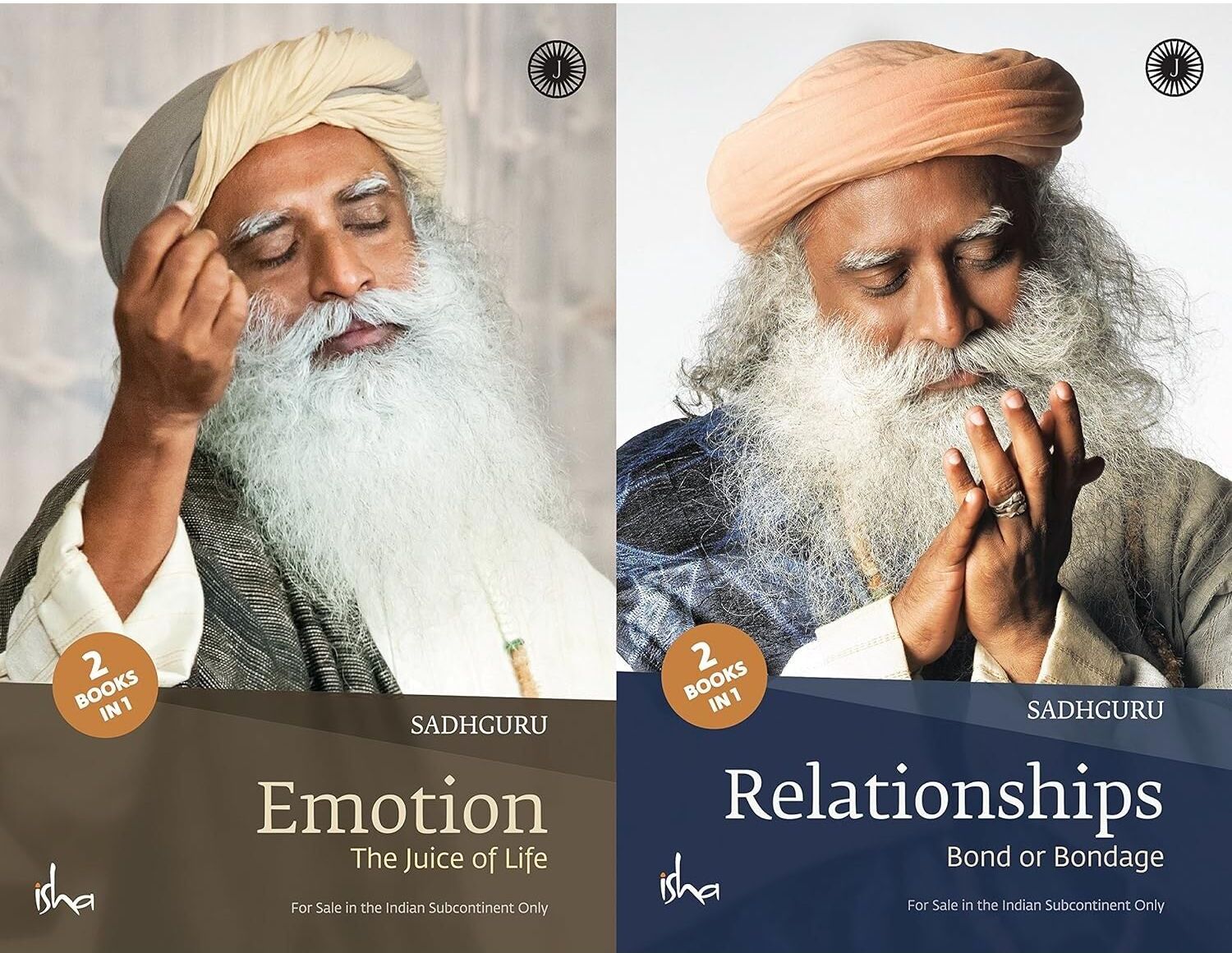 Jaico Publishing House Emotion and Relationships (2 books in 1) by Sadhguru