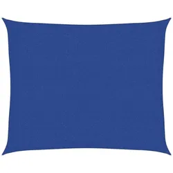 vidaXL Sonnensegel 160 g/m2 Blau 2,5x3 m HDPE