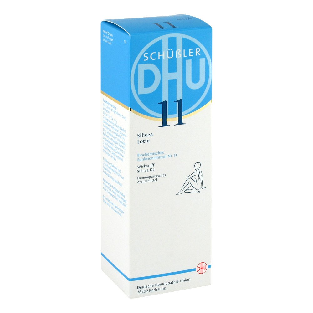 DHU-Arzneimittel GmbH & Co. KG DHU Schüßler Salz Nummer 11 Silicea D4 Lotio 05957228