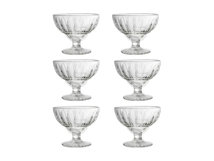 La Rochère Bol sur pied Elise 40 cl, lot de 6 Transparent