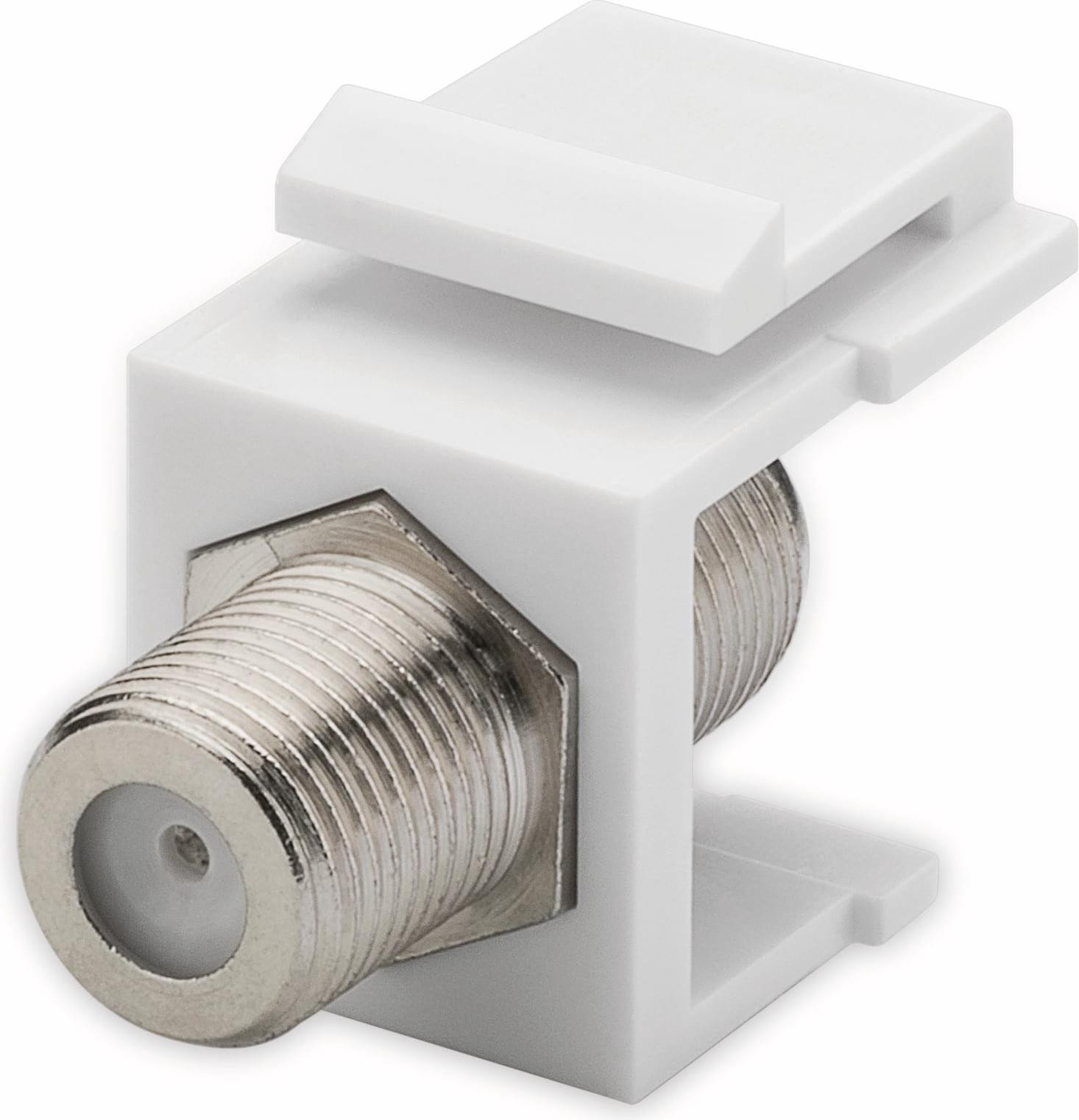 Goobay Keystone module SAT/antenne met F-connector naar F-connector