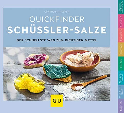 Heepen, Günther H - Schüßler-Salze, Quickfinder (GU Quickfinder Körper, Geist & Seele) - Preis vom 30.09.2026 22:30:23 h
