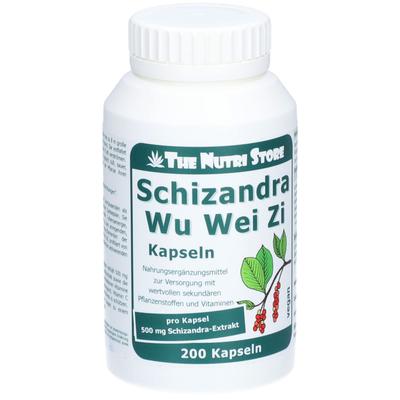 Schizandra Wuweizi vegetarische Kapseln 200 St