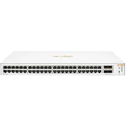 HPE 1830 48G 4SFP SWITCH-STOCK (52 Ports), Netzwerk Switch, Schwarz