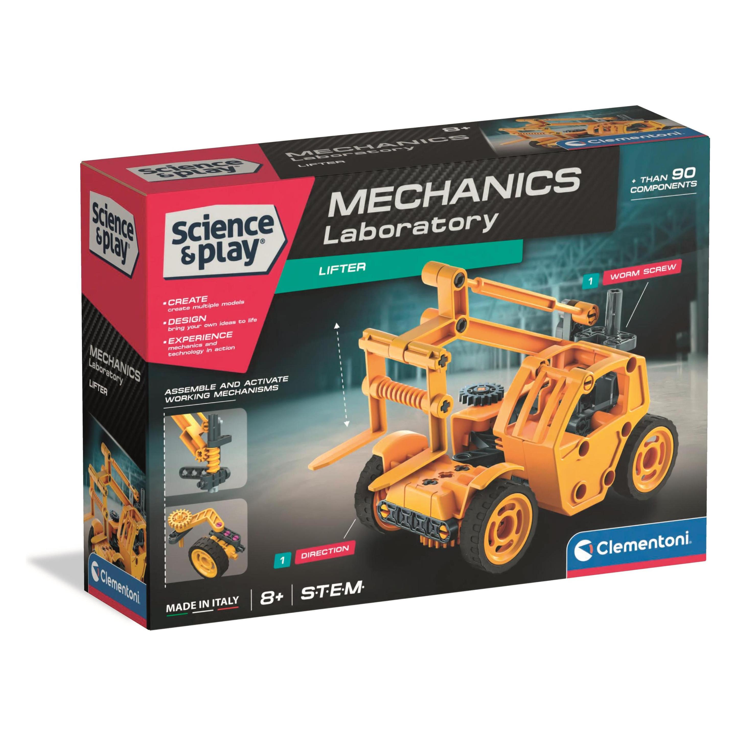 Clementoni Creative kit Science & Play Mechanical Lab (8005125751334)