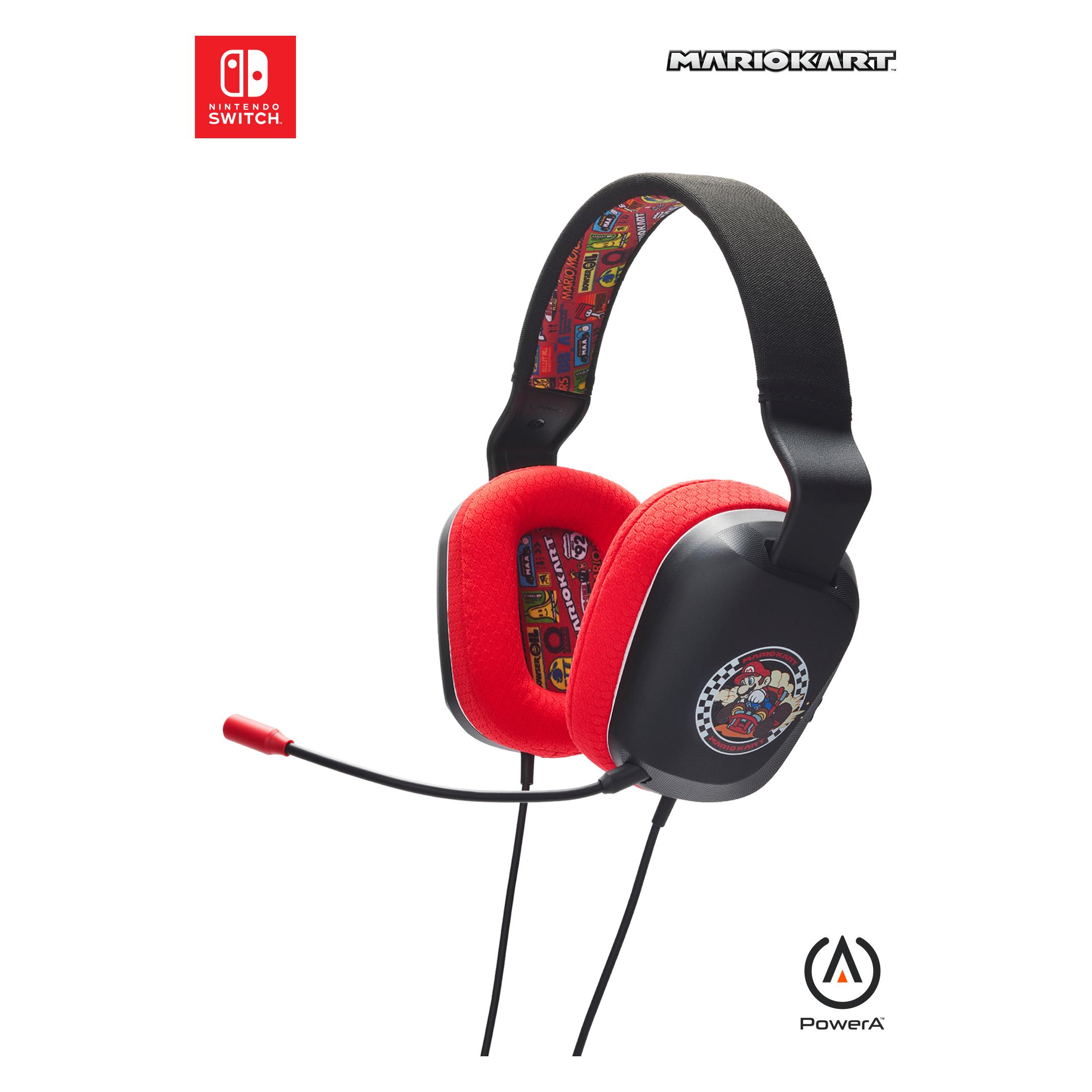 PowerA Switch Headset wired Mario Kart Rivals (Kabelgebunden) (NSHS0398-01)