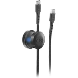 SBS Kabel mit Magnethalterung (1 m), USB Kabel