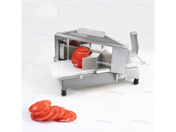 Machine à couper les tomates, trancheuse à fruits manuelle, trancheuse à tomates