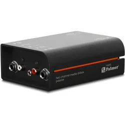Palmer Audio naab - Passive 2-Kanal Media DI-Box (DI Box), Effektgerät, Schwarz
