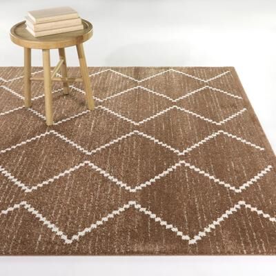 Balta Rugs Oscar Modern Geometric Chevron Area Rug