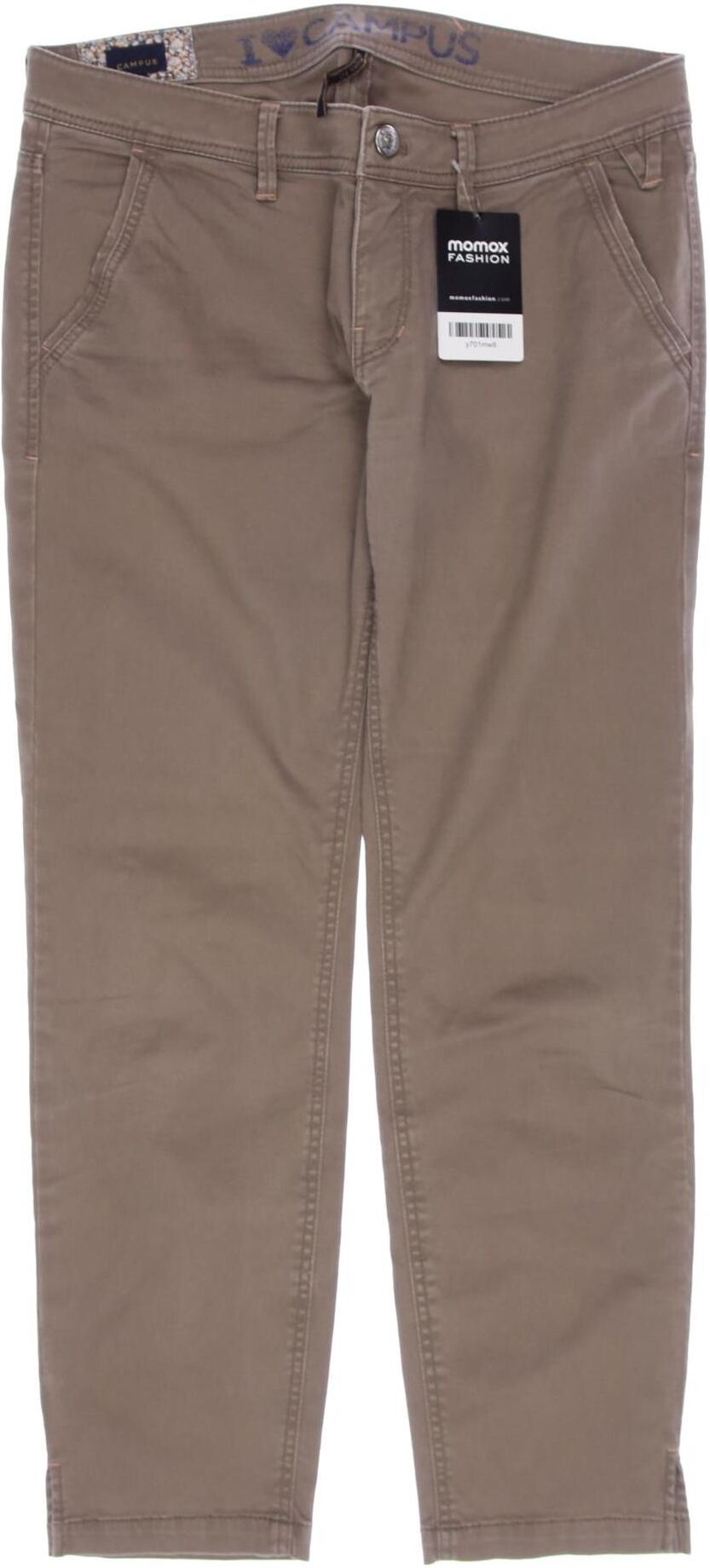 Marc O' Polo Campus by Marc O Polo Damen Jeans, Beige, Gr. W27, Elasthan / Baumwolle - Second Hand