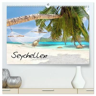 Seychellen (hochwertiger Premium Wandkalender 2027 DIN A2 quer), Kunstdruck in Hochglanz