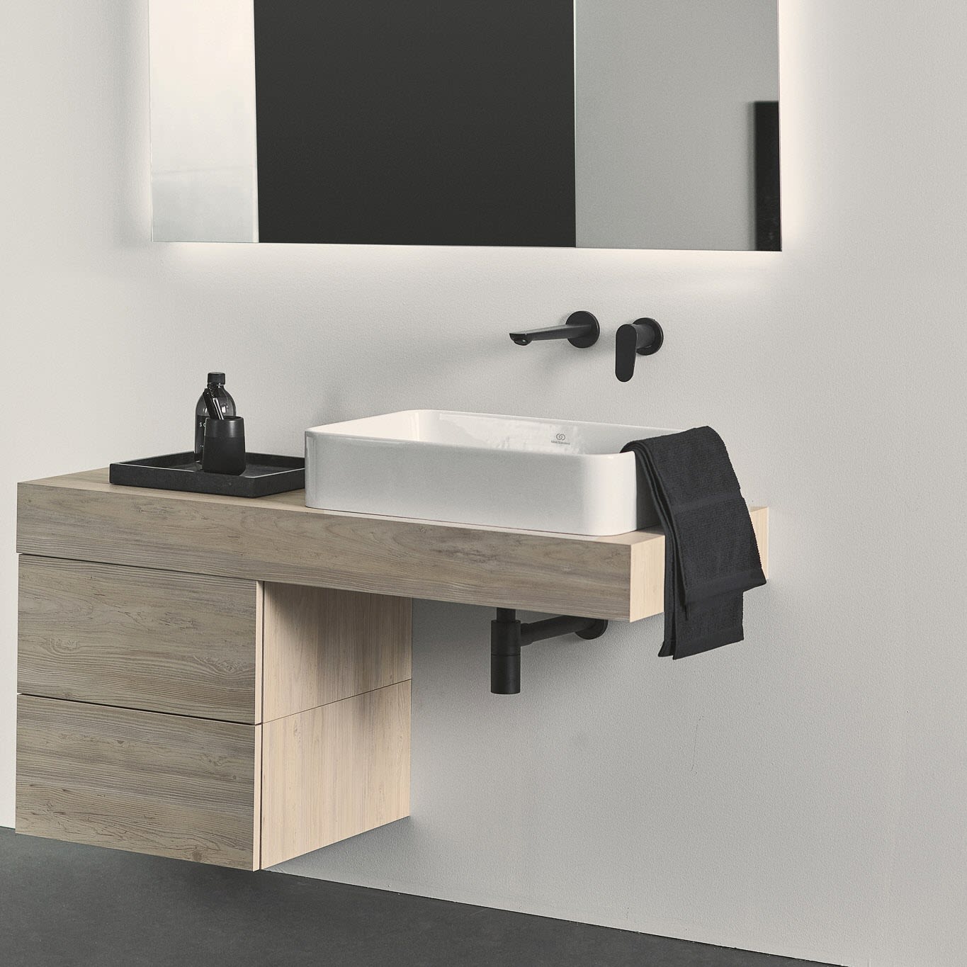 Ideal Standard O Wand-Waschtischarmatur