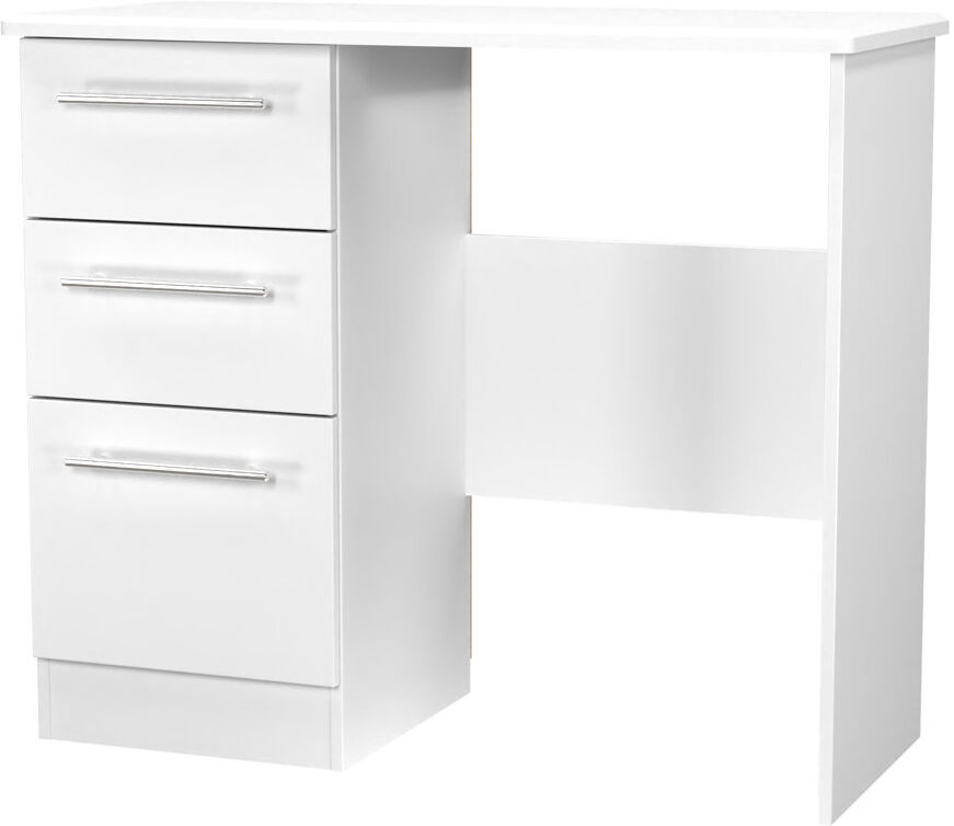 Ophelia & Co. Fully Assembled Levine Dressing Table Porcelain Matt 79.5cm H X 93cm W X 41.5cm D