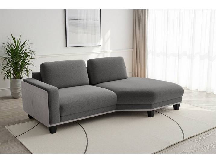 sit&more Ecksofa Concept, Modernes Sofa in drei Fußfarben zur Auswahl