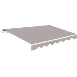 Ersatzstoff für Wasabi Markise 2,5 x 2 m aus Polyester 280 g/m2 mit gewelltem Volant